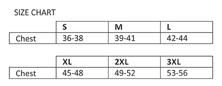 tech fleece size chart