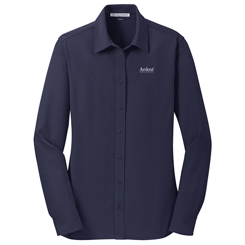 port authority dimension knit dress shirt
