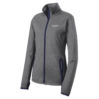 Sport-Tek Ladies Sport-Wick Stretch Contrast Full-Zip Jacket